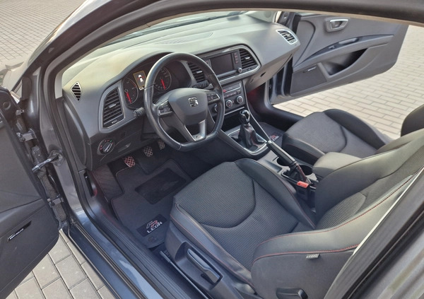 Seat Leon cena 42999 przebieg: 193050, rok produkcji 2014 z Raszków małe 56